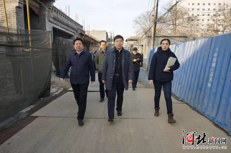 丛台区委书记李学军调研串城街项目.